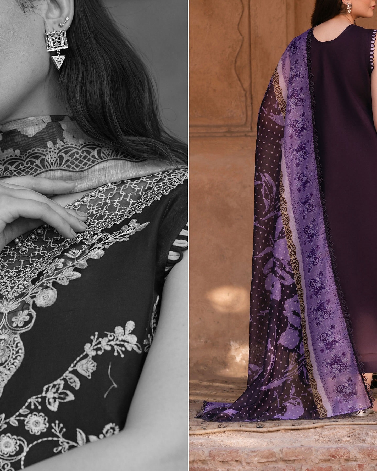 Deep Purple MI - 03 | 3 PC LAWN | Mastani Vol 2 Luxury Lawn 25