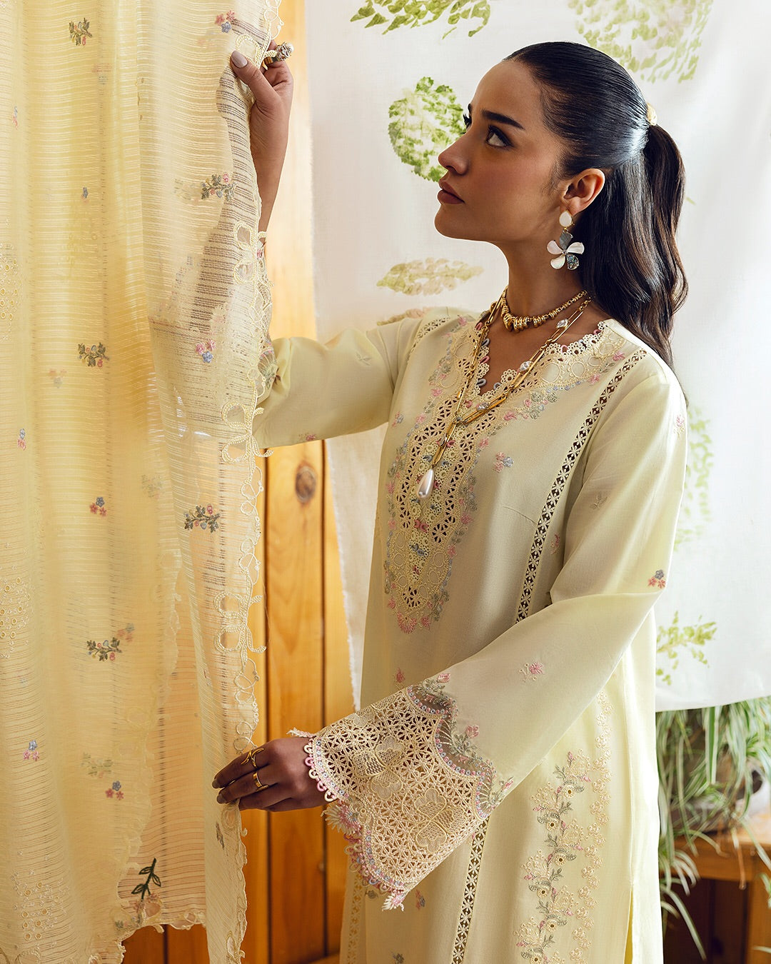 Keva Embroidered Lawn | Qlinekari 2025