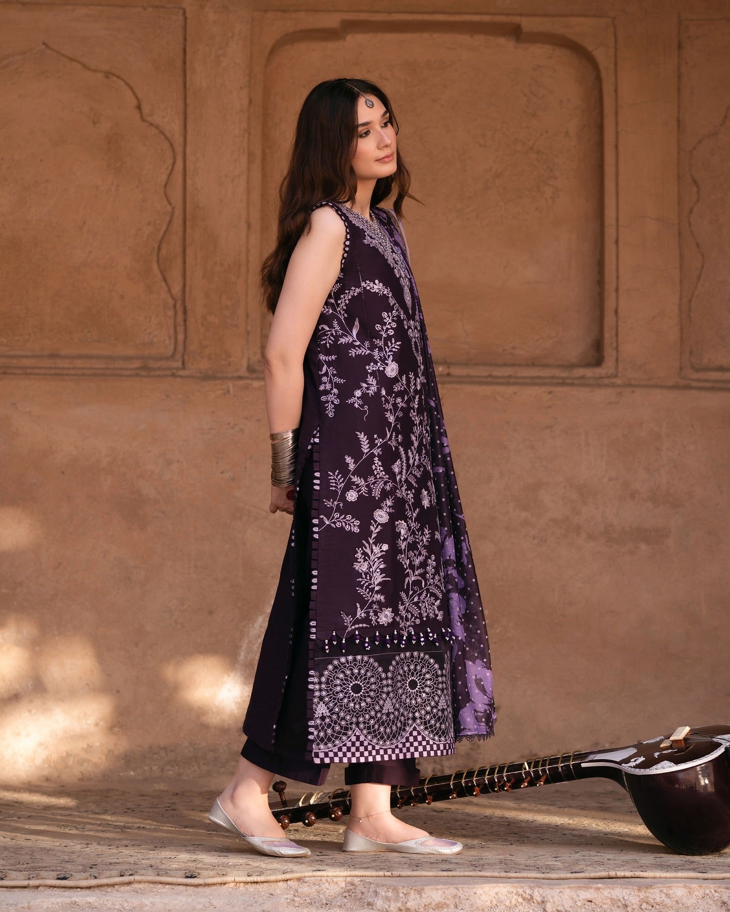 Deep Purple MI - 03 | 3 PC LAWN | Mastani Vol 2 Luxury Lawn 25