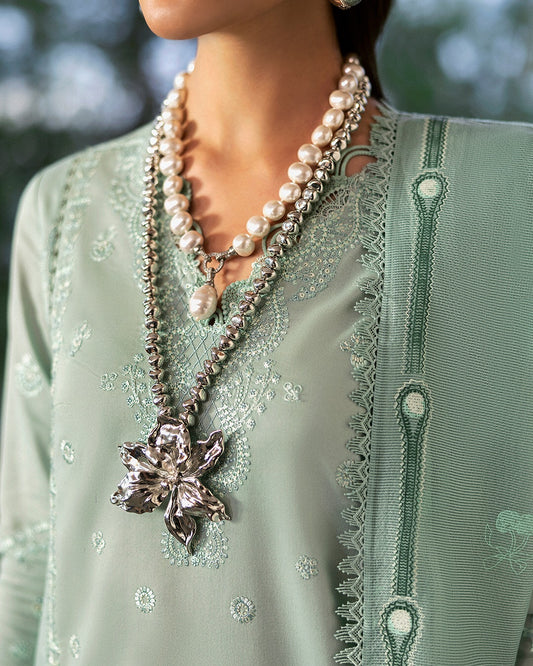 Elira Embroidered Lawn | Qalamkari 2025