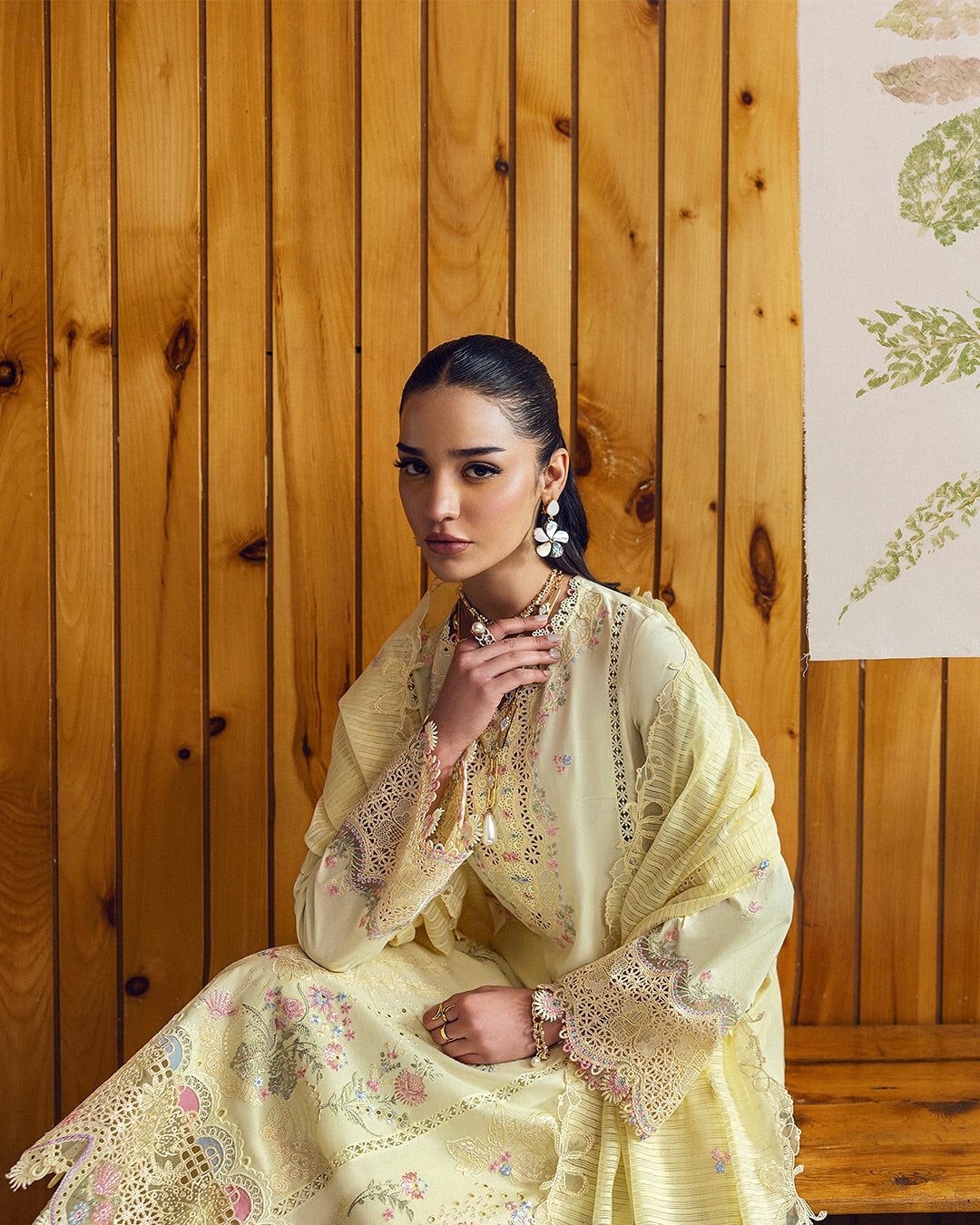 Keva Embroidered Lawn | Qlinekari 2025