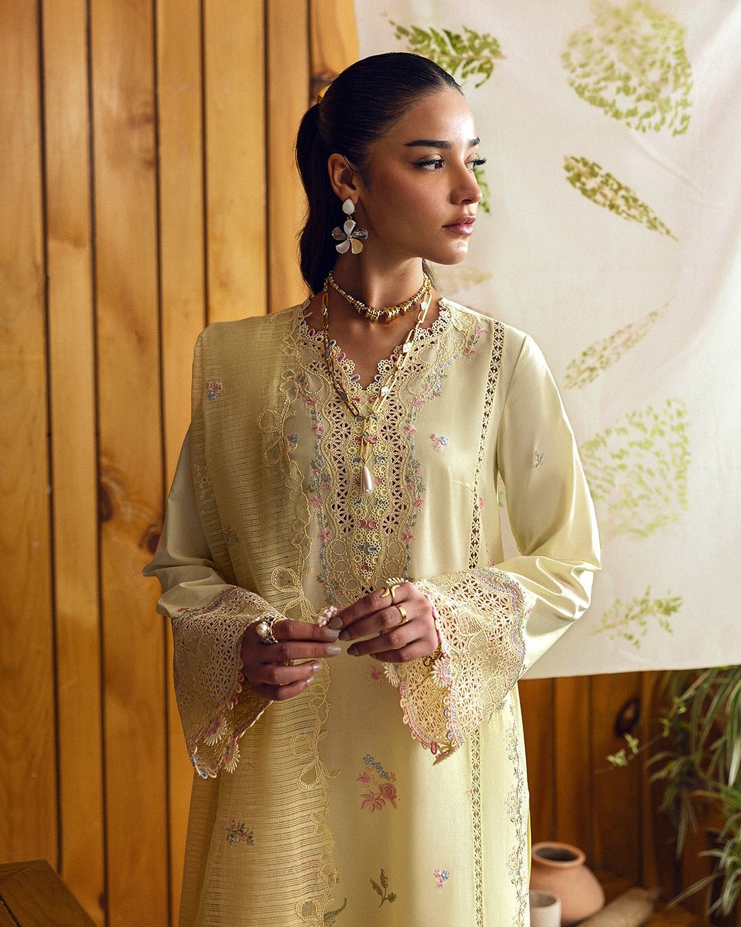 Keva Embroidered Lawn | Qlinekari 2025
