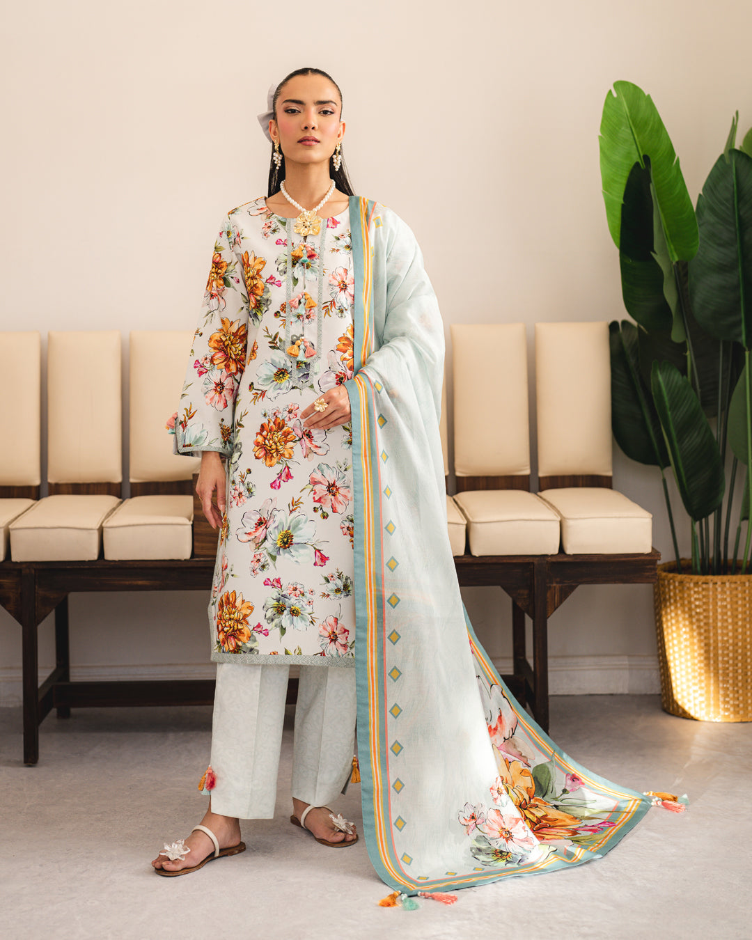 CELAN FLORAL LAWN | ALIZEH SHEEN VOL 4