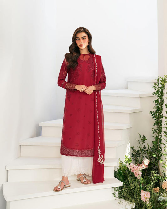 Iznik ife-01 Embroidered Lawn | Iznik Festive edition 2025