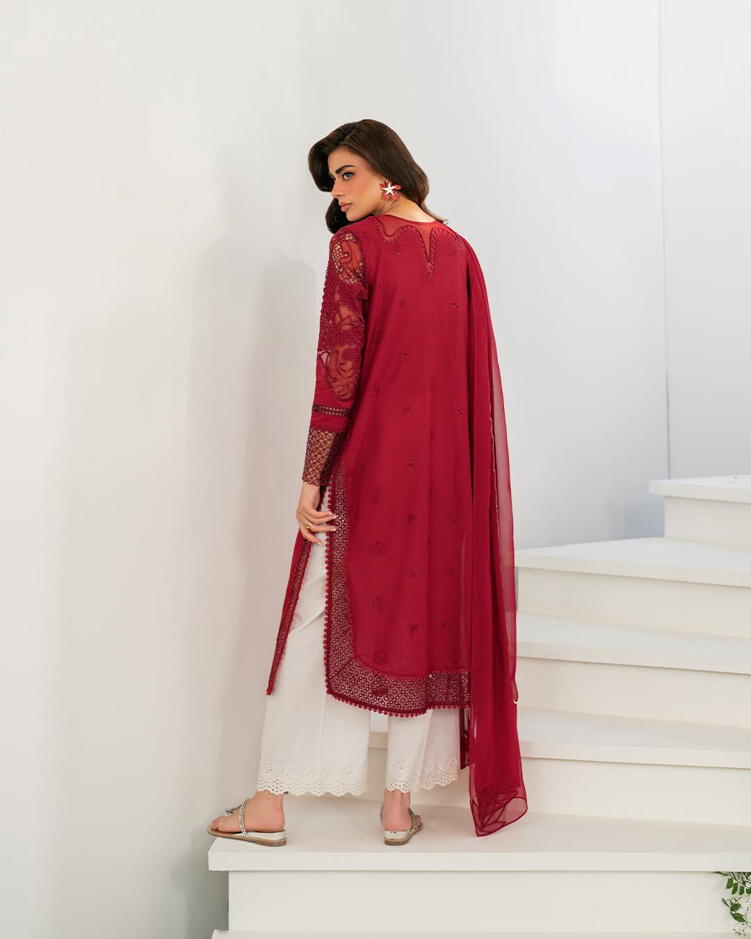 Iznik ife-01 Embroidered Lawn | Iznik Festive edition 2025