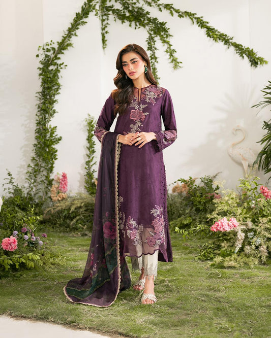 Iznik ife 03 Embroidered Lawn | Iznik Festive Edition