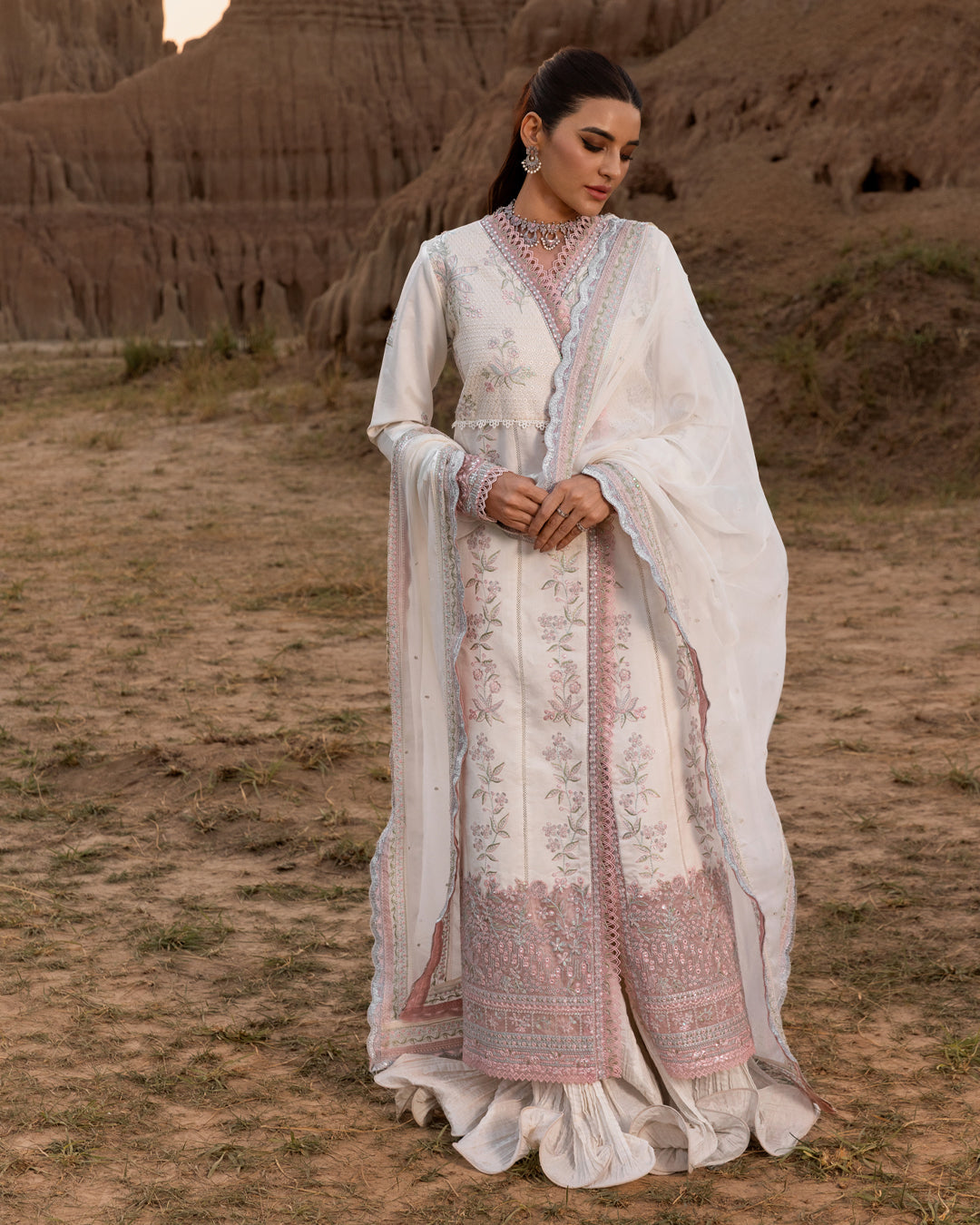 HAYA 04 - White ORGANZA | RANG RASIYA 2025 COLLECTION