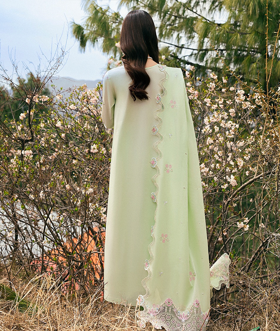 Melin Embroidered Lawn | Qlinekari 2025