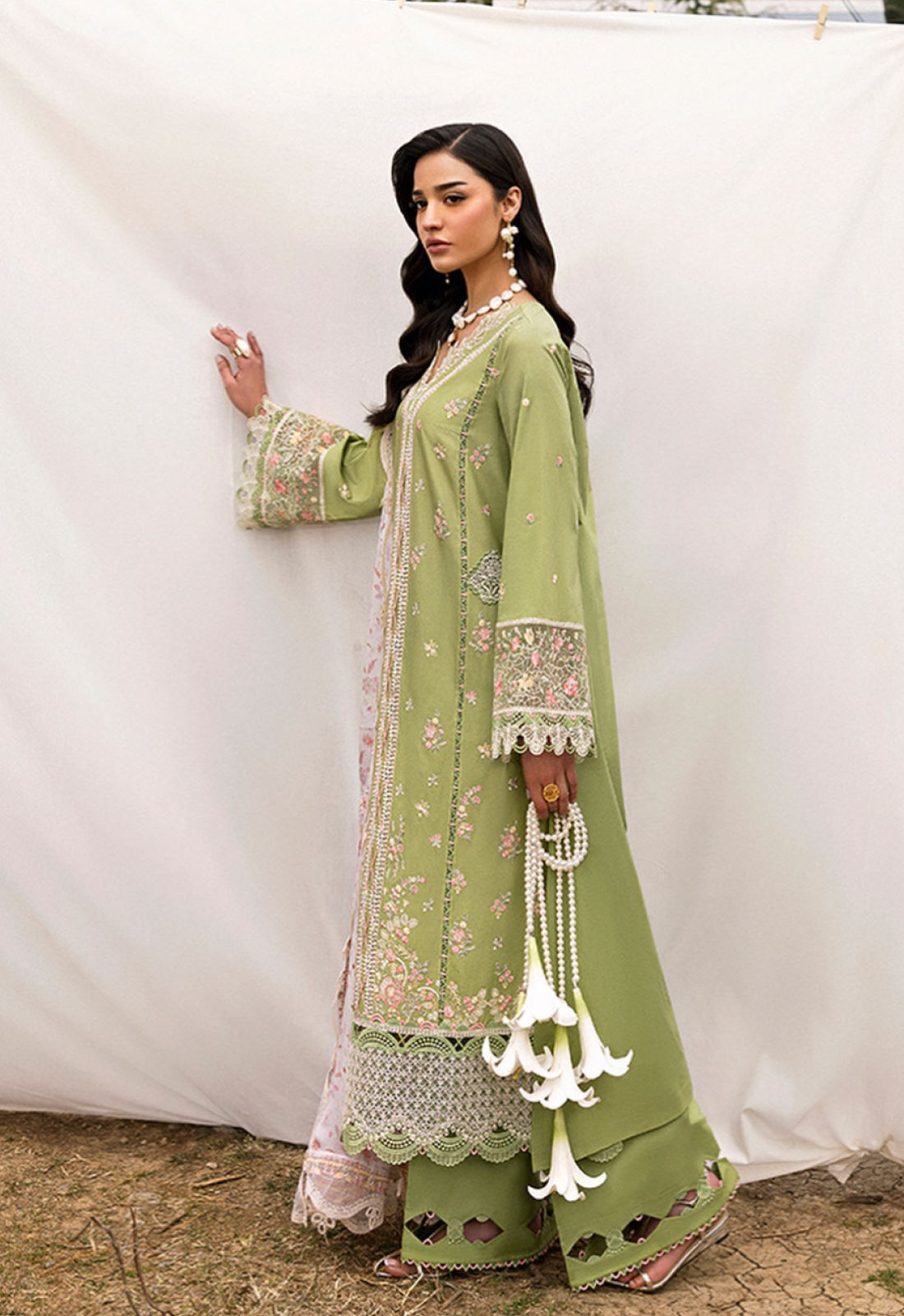 Lovisa Embroidered Lawn | Qlinekari 2025