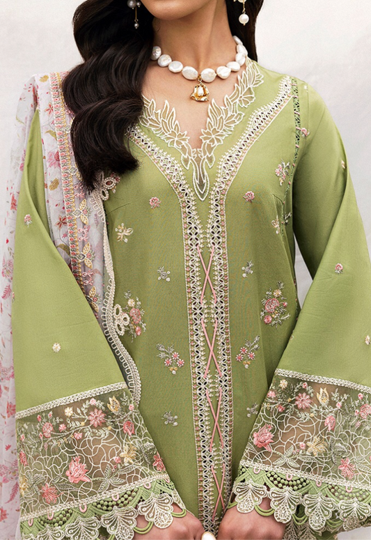 Lovisa Embroidered Lawn | Qlinekari 2025