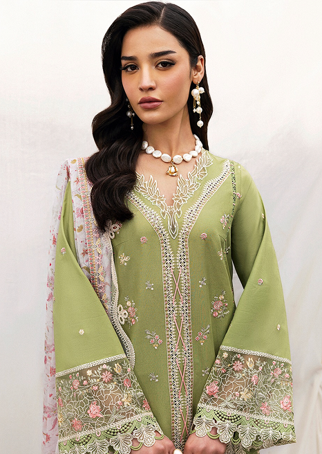 Lovisa Embroidered Lawn | Qlinekari 2025