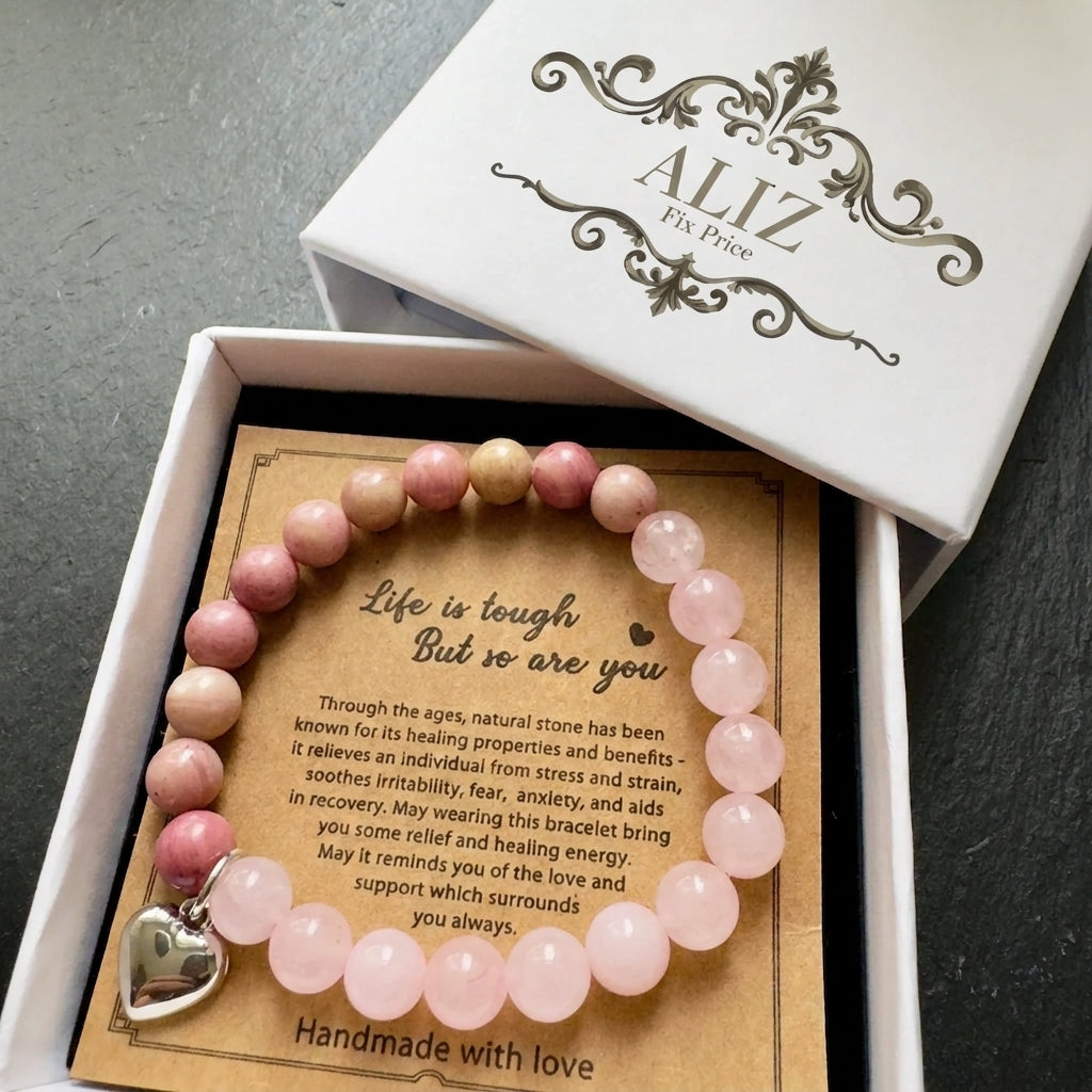 Zebra Pink Harmony Bracelet