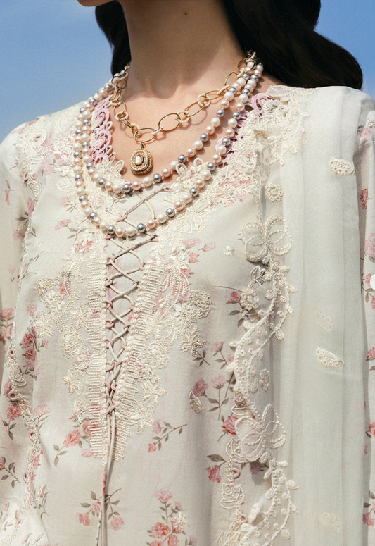 Miri Embroidred Lawn | Qlinekari 2025