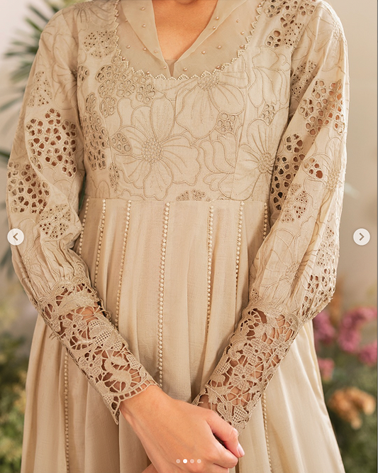 Skin Embroidered Lawn | Iznik IFE-05