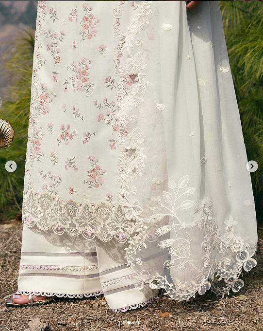 Miri Embroidred Lawn | Qlinekari 2025