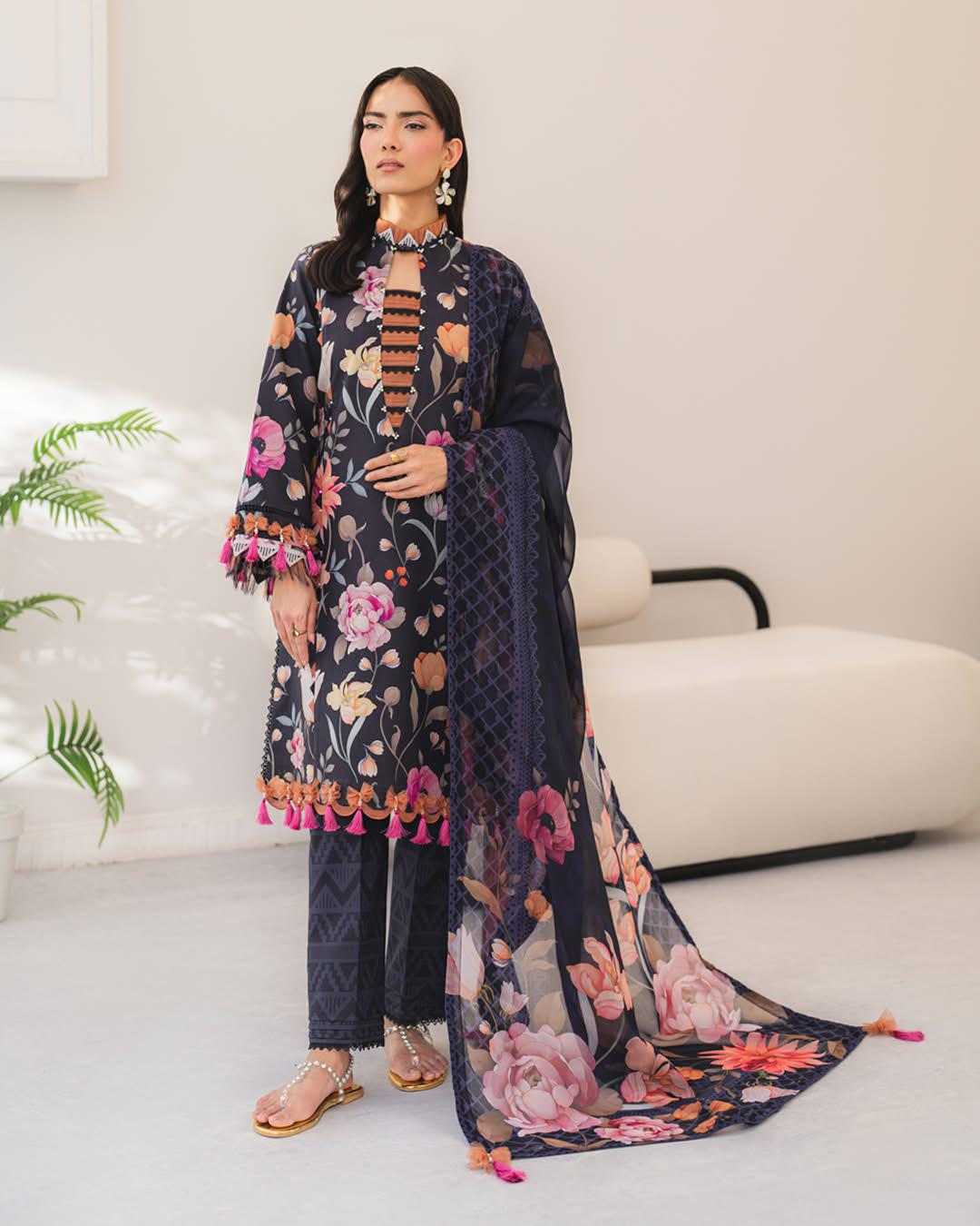 PLUSH FLORAL LAWN | ALIZEH SHEEN VOL 4