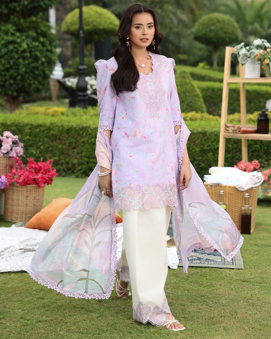 SHARLEEZ 08 - Lilac Organza | RANG RASIYA LIFESTYLE SUMMER EDIT 2025