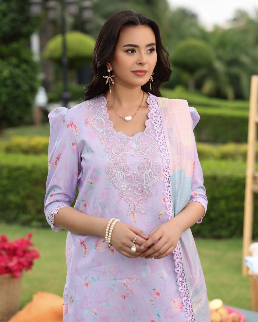 SHARLEEZ 08 - Lilac Organza | RANG RASIYA LIFESTYLE SUMMER EDIT 2025