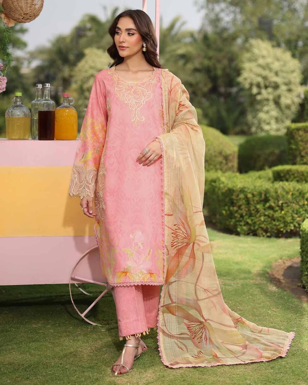 VANEEZA 12 - Pink Organza | RANG RASIYA LIFESTYLE SUMMER EDIT 2025