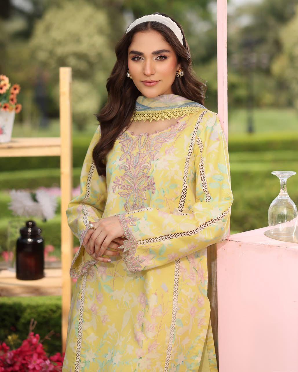 REENA 14 - Yellow Organza | RANG RASIYA LIFESTYLE SUMMER EDIT 2025