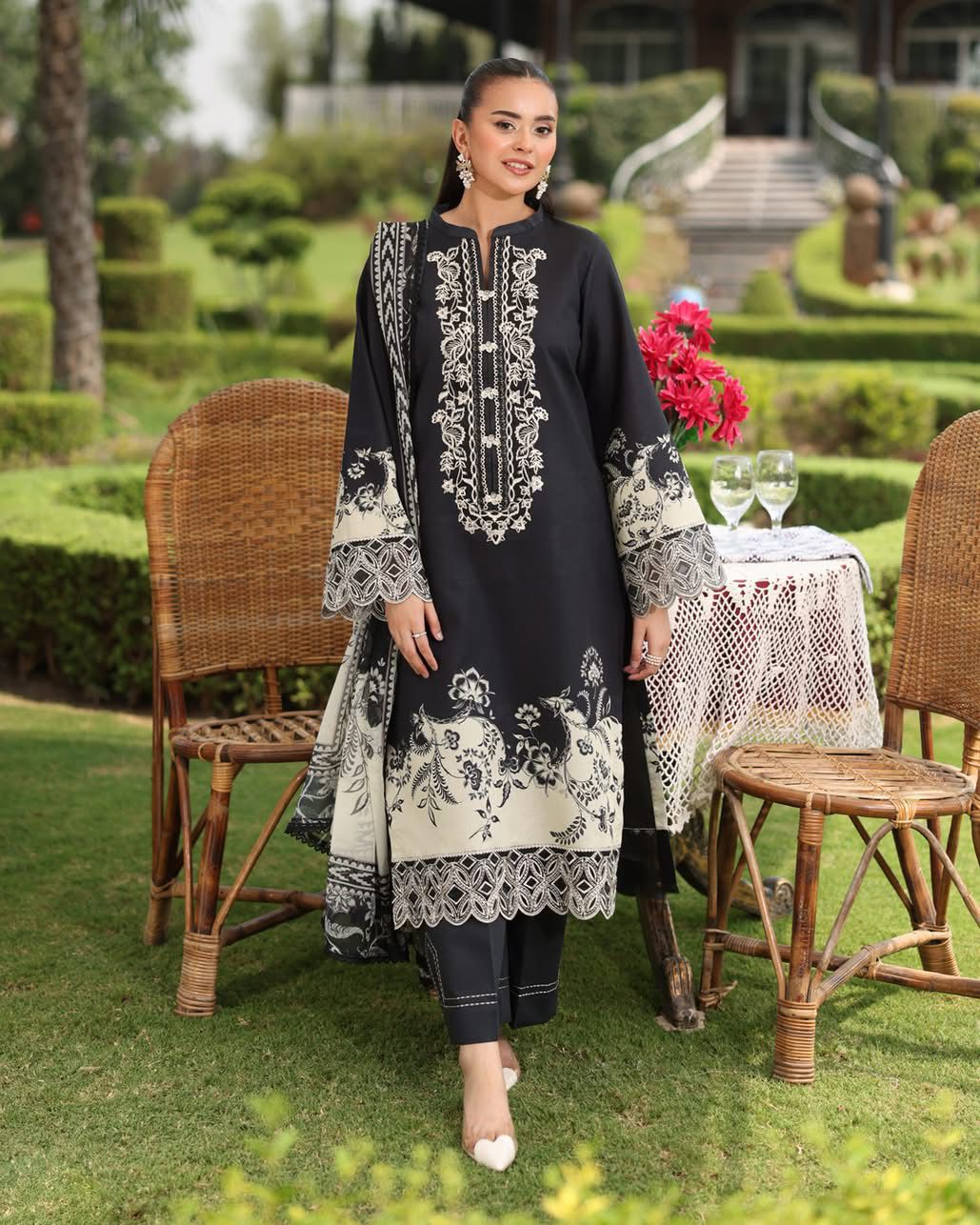 ROSHANE 06 - Black Organza | RANG RASIYA LIFESTYLE SUMMER EDIT 2025