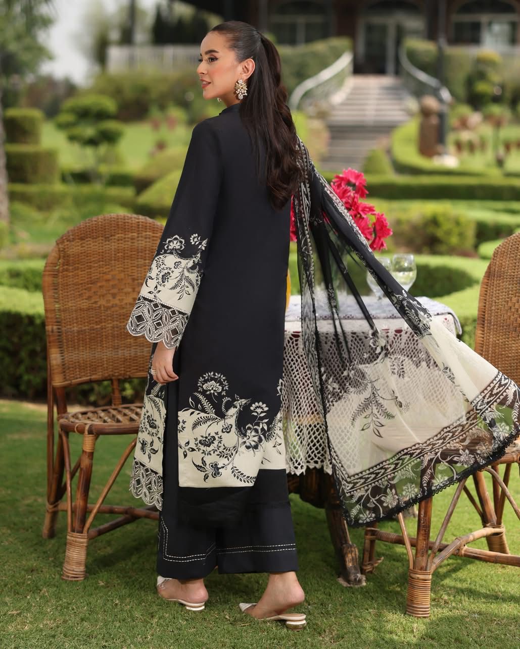 ROSHANE 06 - Black Organza | RANG RASIYA LIFESTYLE SUMMER EDIT 2025