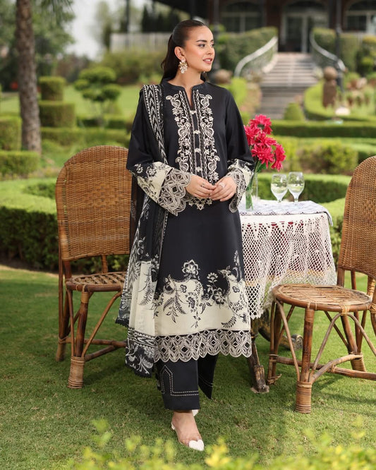 ROSHANE 06 - Black Organza | RANG RASIYA LIFESTYLE SUMMER EDIT 2025