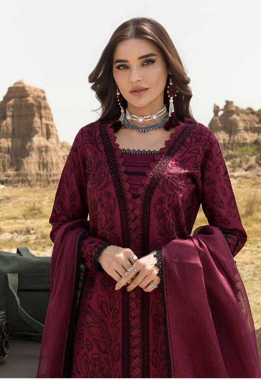 MAYA 07 - Brown ORGANZA | RANG RASIYA 2025 COLLECTION