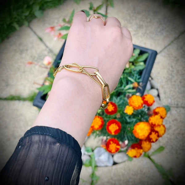 Golden Elegance Chain Bracelet