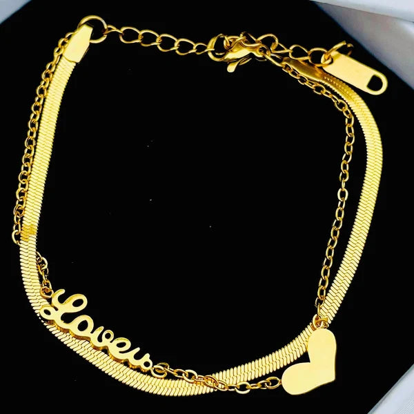 18k Gold Plated Embrace of Love Bracelet