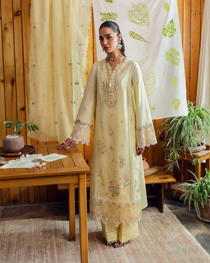 Keva Embroidered Lawn | Qlinekari 2025