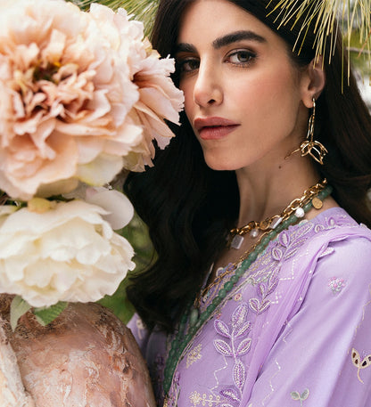 Clio Embroidered Lawn | Qlinekari 2025