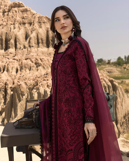 MAYA 07 - Brown ORGANZA | RANG RASIYA 2025 COLLECTION