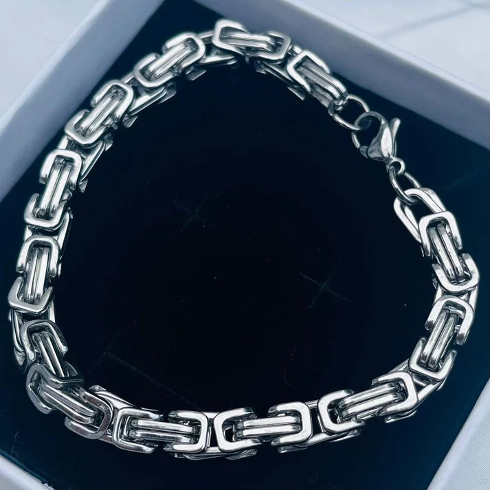 Regal Byzantine Steel Bracelet