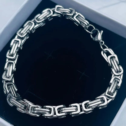 Regal Byzantine Steel Bracelet