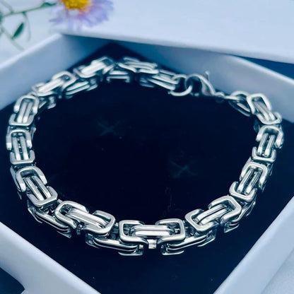 Regal Byzantine Steel Bracelet