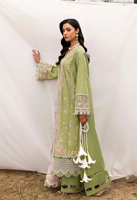 Lovisa Embroidered Lawn | Qlinekari 2025