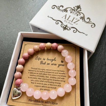 Zebra Pink Harmony Bracelet