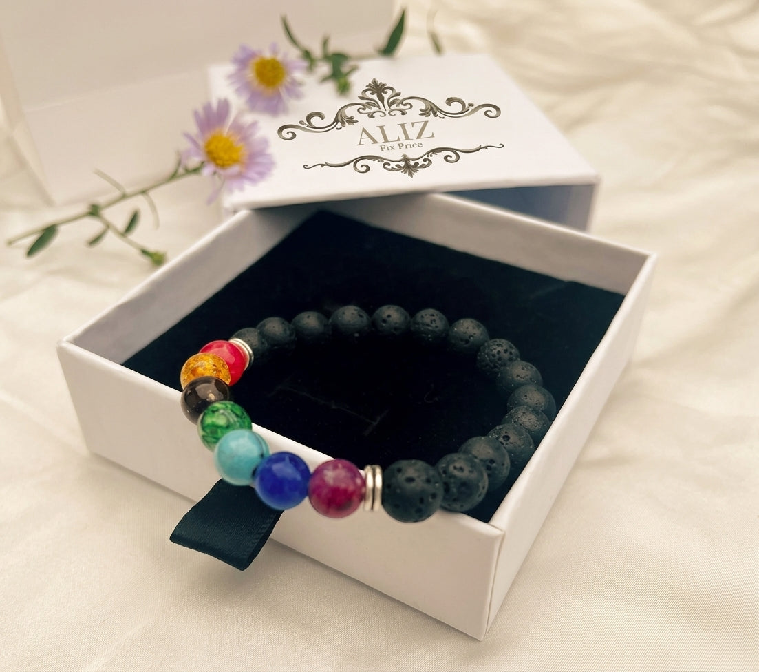 Lava & Tiger Eye Harmony Bracelet