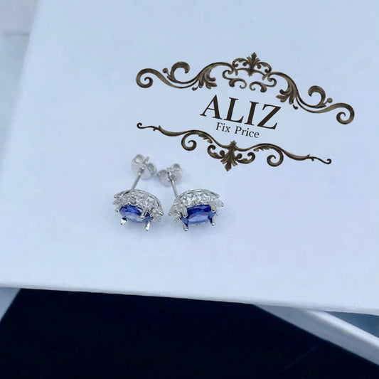 Romantic Radiance Purple Earrings