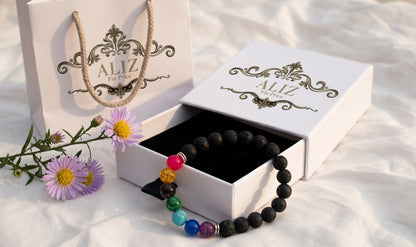 Lava & Tiger Eye Harmony Bracelet