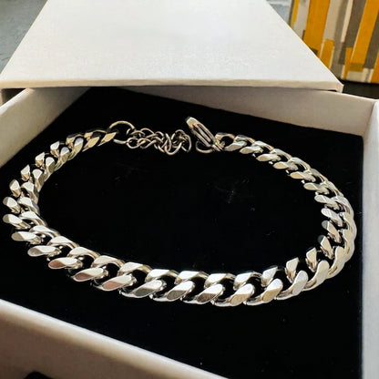 Bold Steel 7mm Heavyweight Bracelet