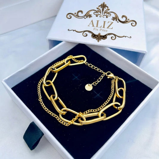 Golden Elegance Chain Bracelet