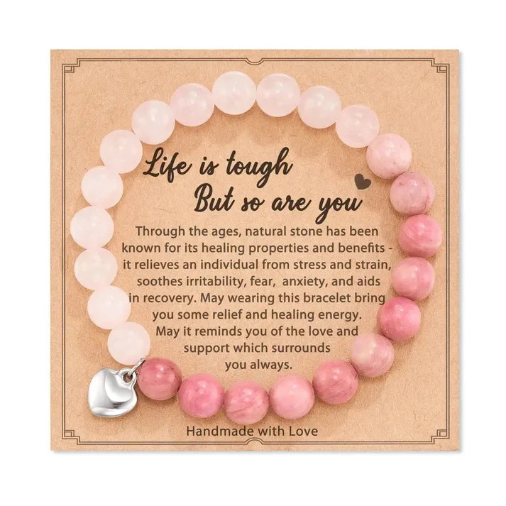 Zebra Pink Harmony Bracelet
