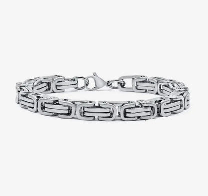 Regal Byzantine Steel Bracelet