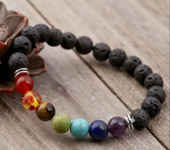 Lava & Tiger Eye Harmony Bracelet