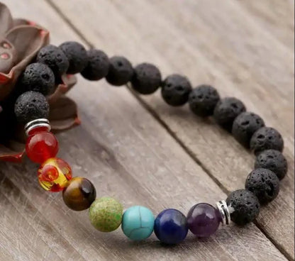 Lava & Tiger Eye Harmony Bracelet