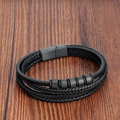 Stainless Steel Beaded Classic Bracelet
