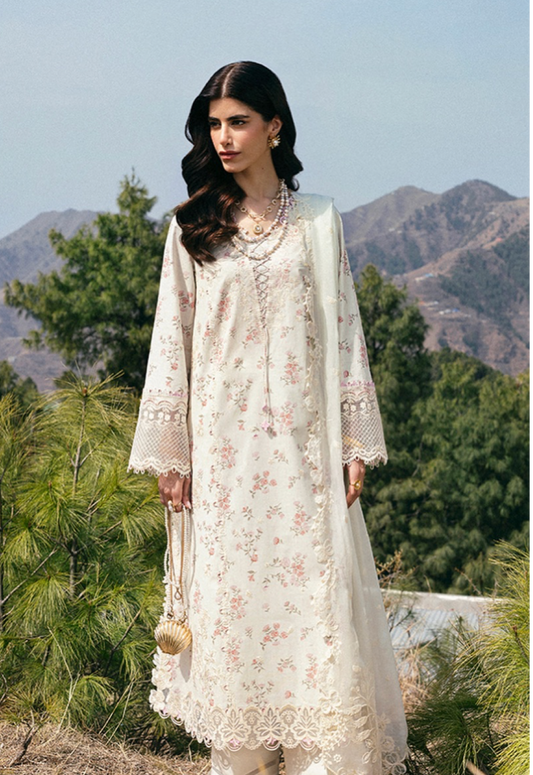 Miri Embroidred Lawn | Qlinekari 2025
