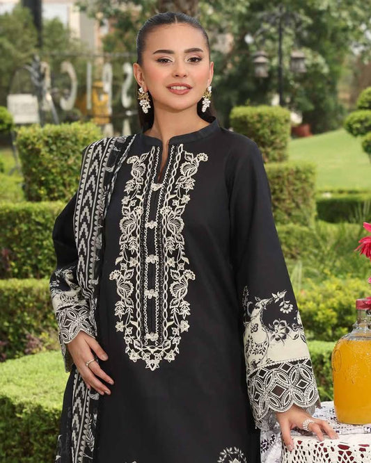 ROSHANE 06 - Black Organza | RANG RASIYA LIFESTYLE SUMMER EDIT 2025